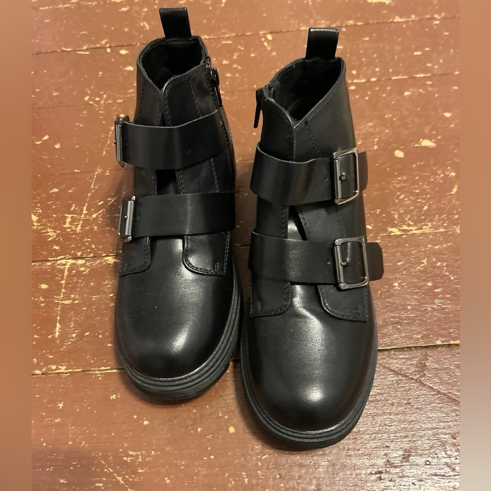 Black Combat Boots